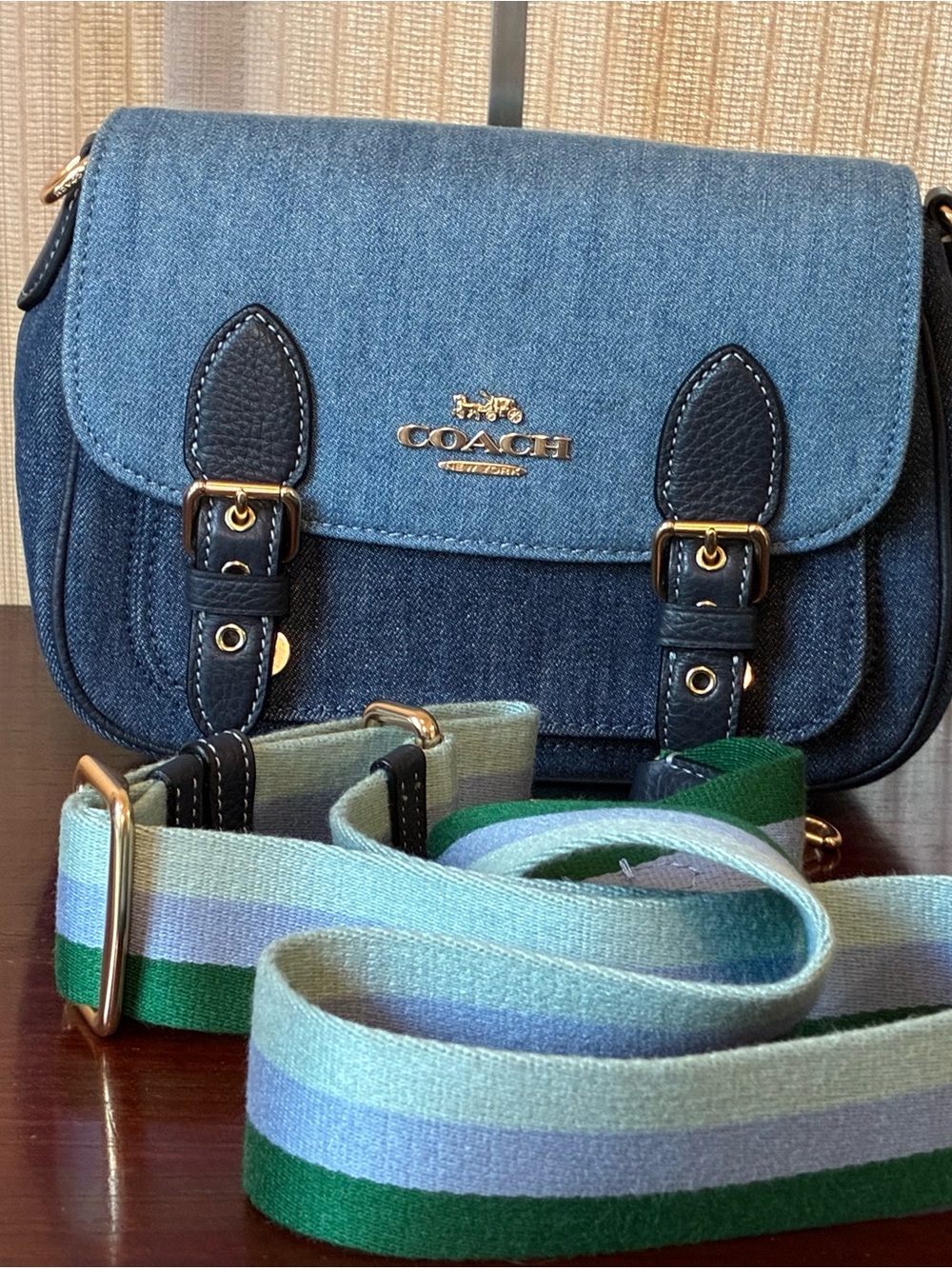 Coach Lucy Denim Crossbody - Picture 2 of 7